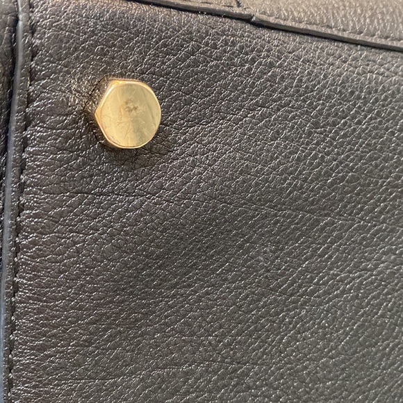 Rebecca Minkoff Regan black satchel handbag with removable crossbody satchel - Picture 6 of 13